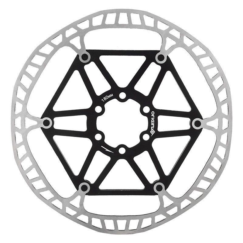 Origin-8 SpeedCheck Two-Piece Disc Rotors Brake Part Disc Rotor 2p 6b 180mm Bk 1