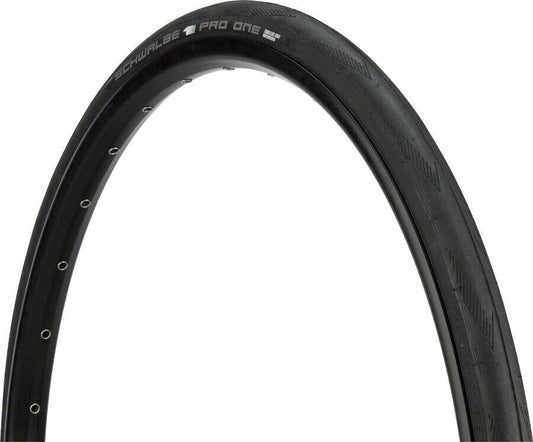 Schwalbe Pro One Tire - 700x25 Tubeless Folding Black Evolution Line Addix 1