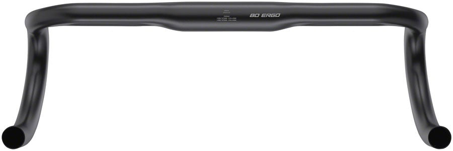 Zipp Service Course 80 Ergo Drop Handlebar 31.8mm 38cm Bead Blast Black Aluminum 4
