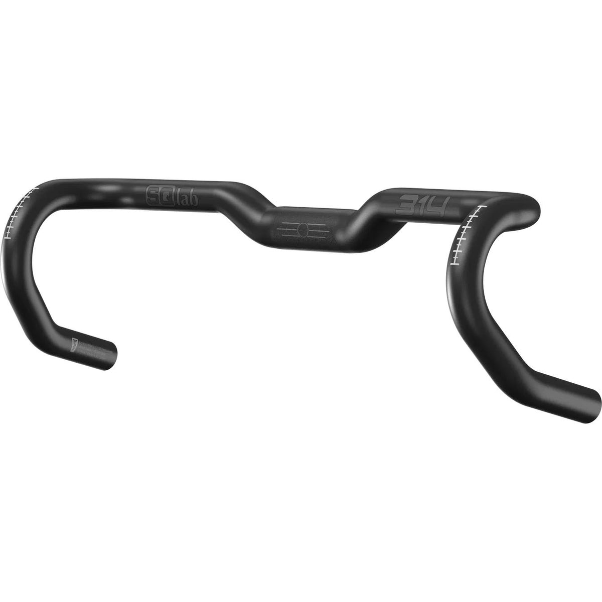 SQlab Cycling 314 Ergonomic Gravel Bike Drop Bar Handlebar 44cm x 31.8mm Black 1