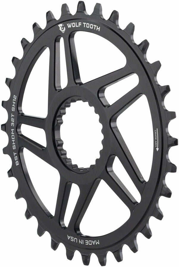 Wolf Tooth Components Direct Mount Chainring - 32t Shimano Direct Mount For 1