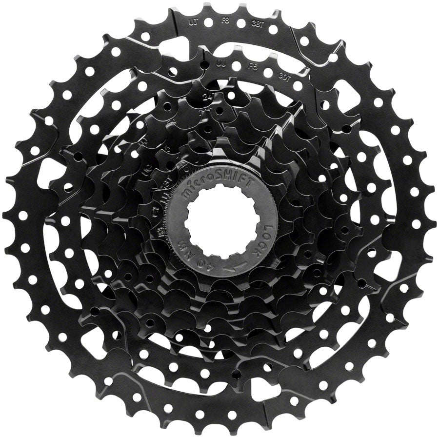 microSHIFT Acolyte 8-Speed Bike Parts Bundle: Super Short Cassette, Rear 4