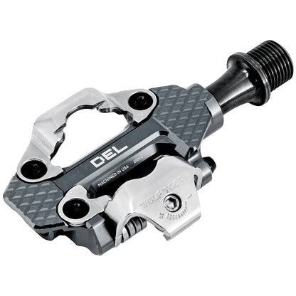 Wolf Tooth MK0 DEL Gravel Clipless Pedal Black 174g Aluminum Titanium Axle 1