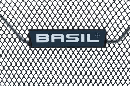 Basil Lesto Black Steel Rear Bicycle Basket with Pre-Assembled MIK Adapter 4