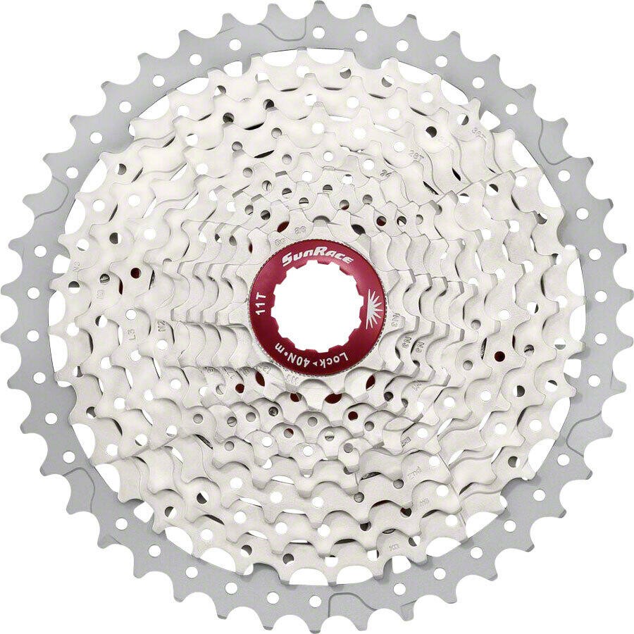 SunRace CS-MX8 11-Speed Wide Range Cassette 11-42T MTB 11sp Mountain Alloy 1