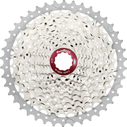 SunRace CS-MX8 11-Speed Wide Range Cassette 11-42T MTB 11sp Mountain Alloy 1