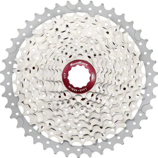 SunRace CS-MX8 11-Speed Wide Range Cassette 11-42T MTB 11sp Mountain Alloy 1