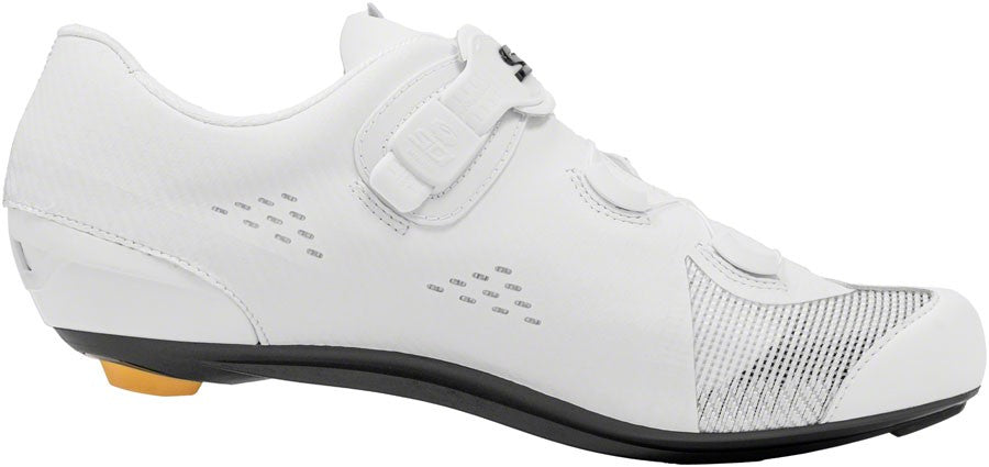 SIDI Genius 10 Knit White Road Cycling Shoes EU 42.5, Carbon Sole 2