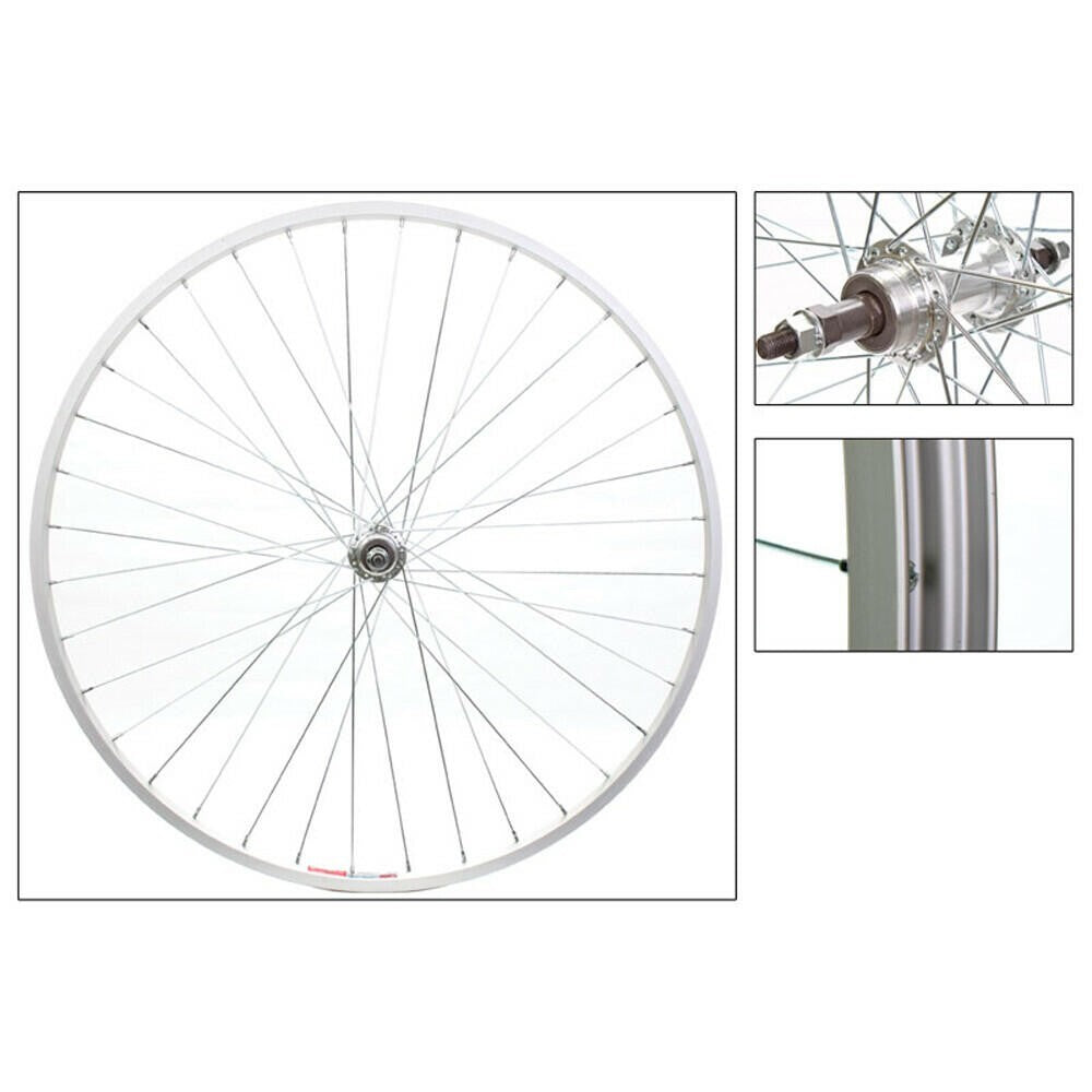 Weinmann 519 Hybrid 700c Alloy Rear Wheel 36h 5-7sp FW 135mm BO 3/8 1