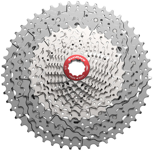 SunRace CSMZ903 Cassette - 12-Speed, 11-51t, Metallic Silver 1