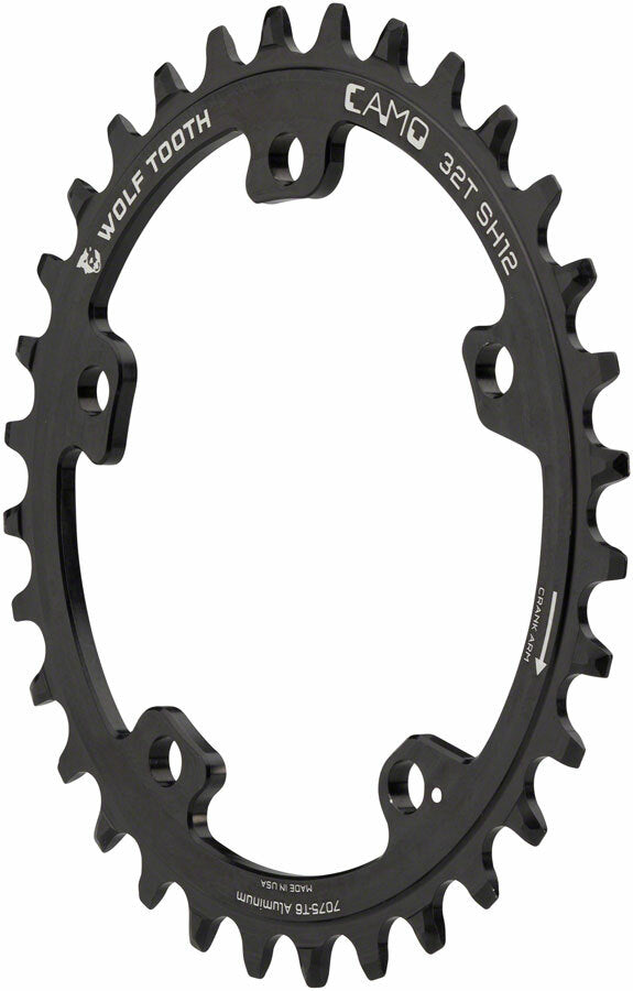 Wolf Tooth Components CAMO Aluminum Chainring - 32t 1