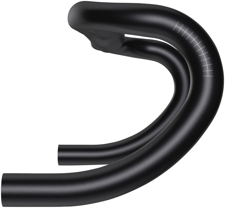 Zipp Service Course 80 Ergo Drop Handlebar 31.8mm 38cm Bead Blast Black Aluminum 3