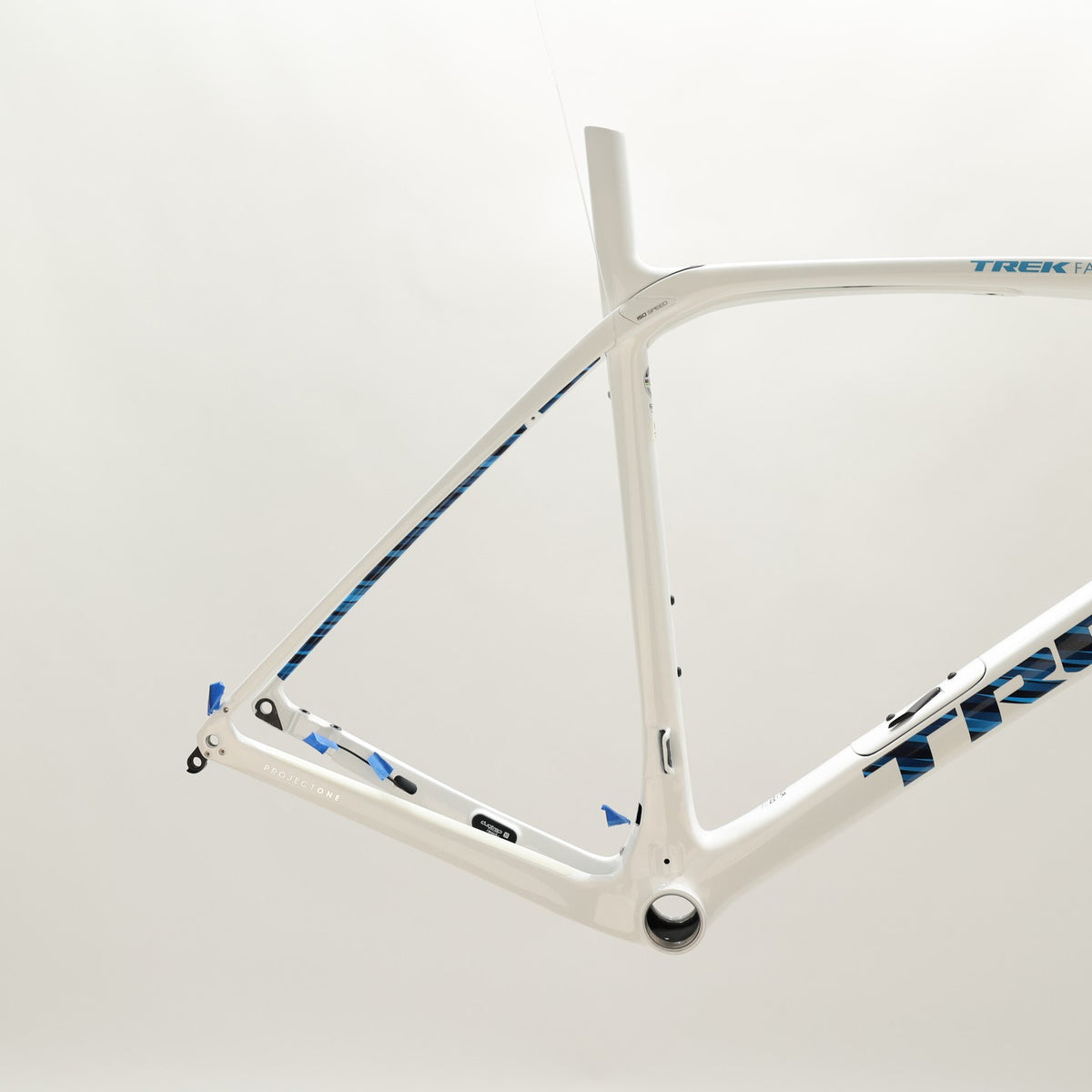 Trek Project 1 Domane SLR Gen 3 Frame 62cm Trek White Blue 2021 4