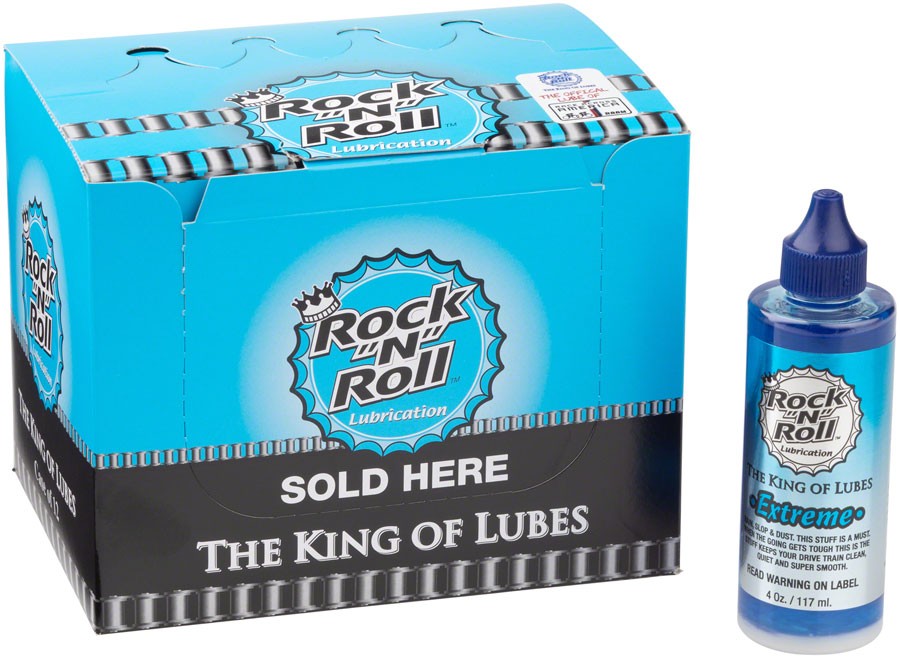 Rock-N-Roll Extreme Bike Chain Lube - 4oz, Drip, POP Box of 12 1