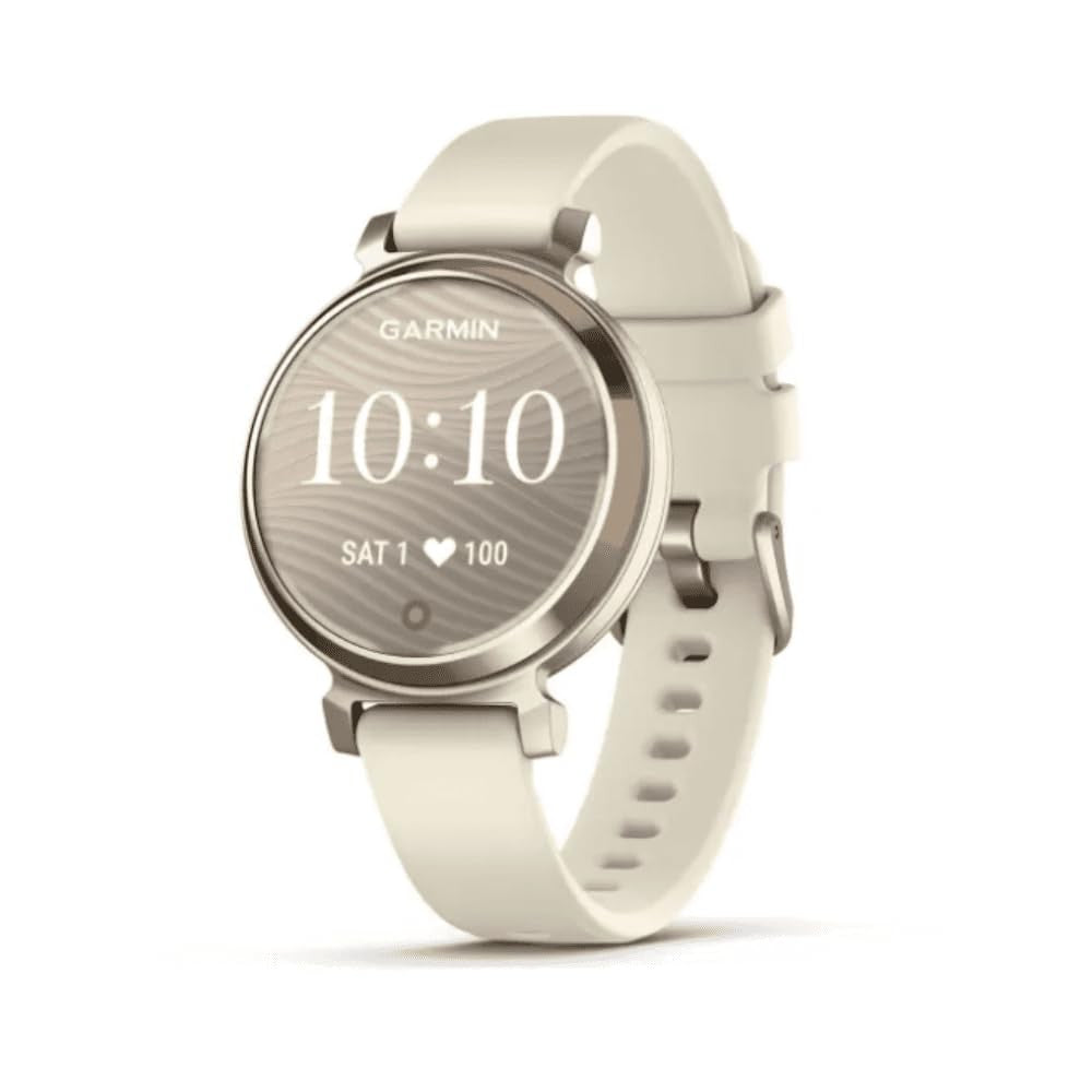 Garmin Lily 2 Smartwatch, Hidden Display, Pattern Lens, 5 Days Battery: Coconut 1