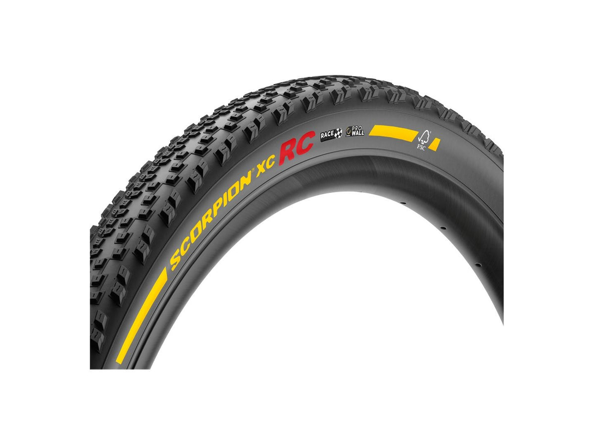 Pirelli Scorpion Race XC RC MTB Tire 29˝ x 2.4˝ Black/Yellow 1