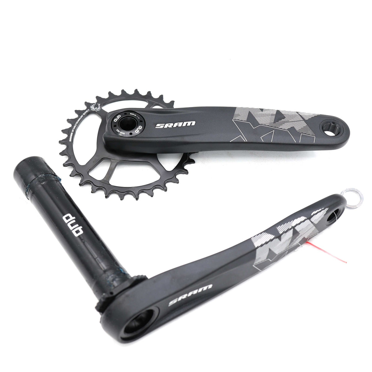 SRAM NX Eagle Fat Bike Crankset 175mm 30T DUB 170/177 Black 3