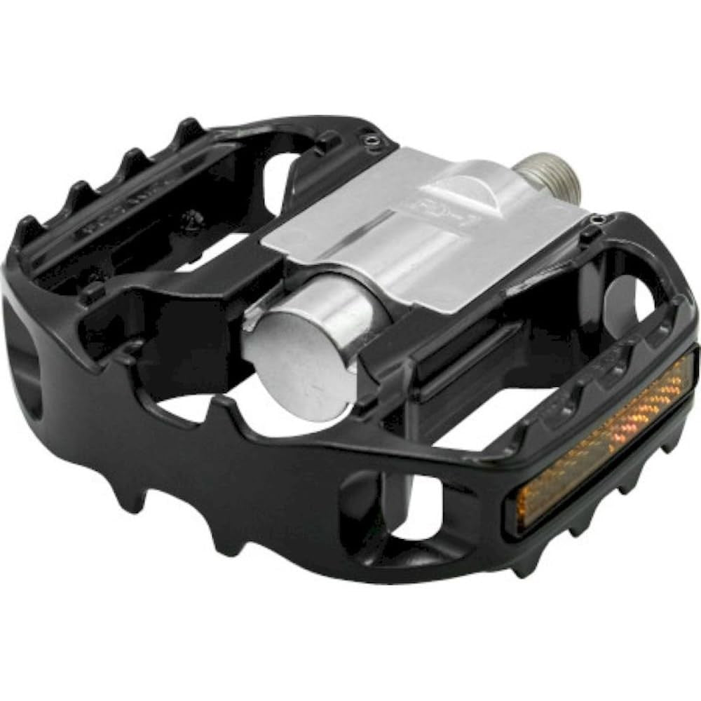 MKS Japan FD-7 Wide Folding Platform Pedals, 9/16", Black 1