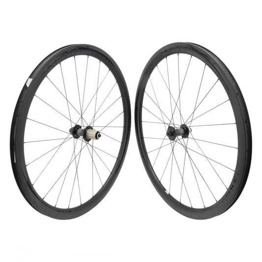 WHL Pair 700 622x19 Origin-8 BOLT CARBON 38mm TBLS DISC Black 24 Origin-8 RD1110 1