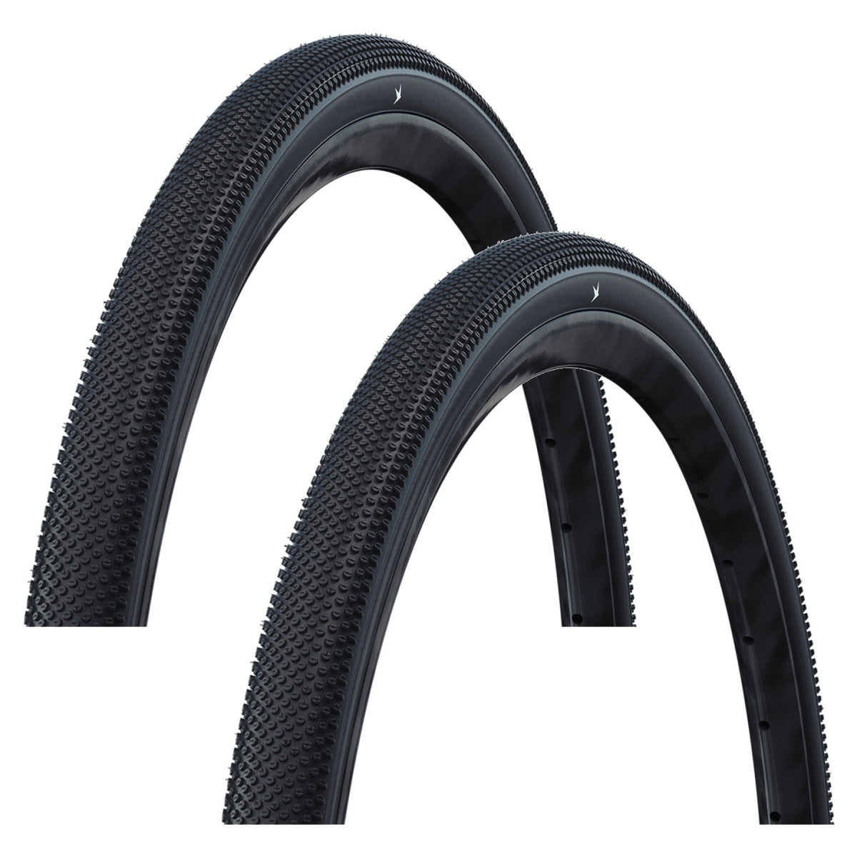 2x Schwalbe G-One Allround 700x35C Folding Tubeless Ready Gravel Tires 1