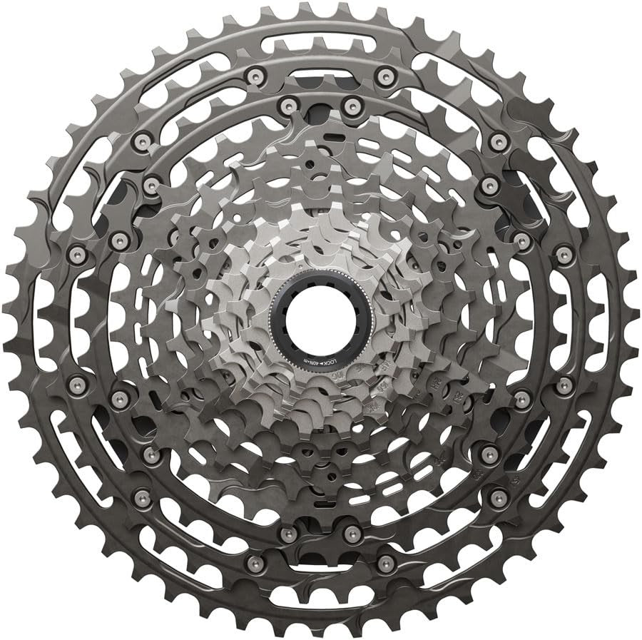 Shimano XTR CS-M9200-12 Cassette - 12-Speed 10-51t Hyperglide+ Micro Spline Gray 1