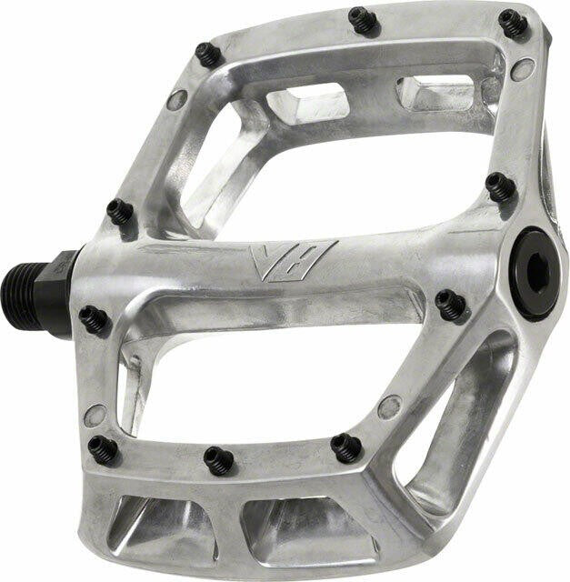 DMR V8 V-2 Alloy Platform Pedals 9/16 Silver 1