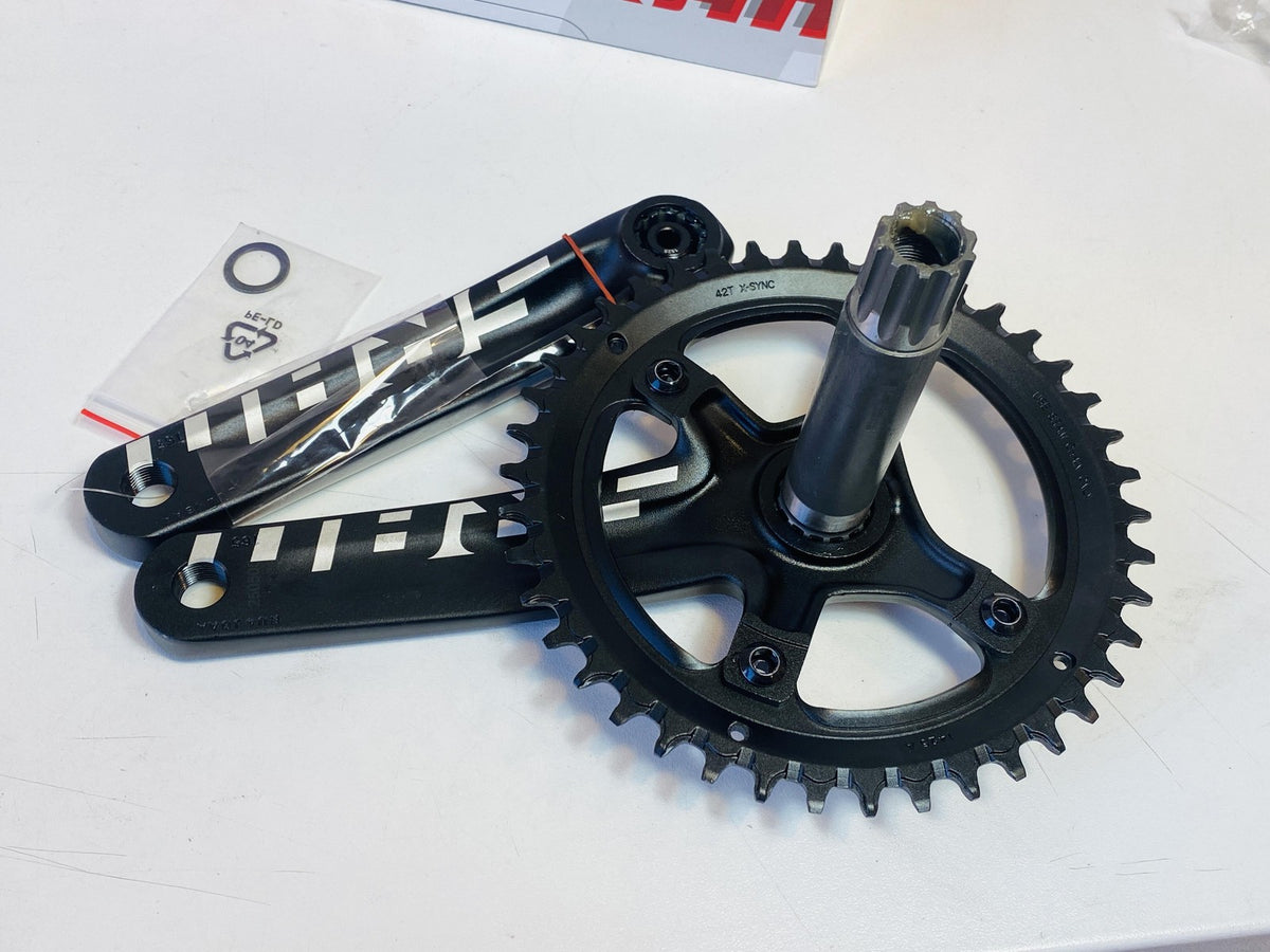 SRAM Apex 1 GXP Crankset 165mm with 42T 110mm Assymetric BCD X-Sync 3