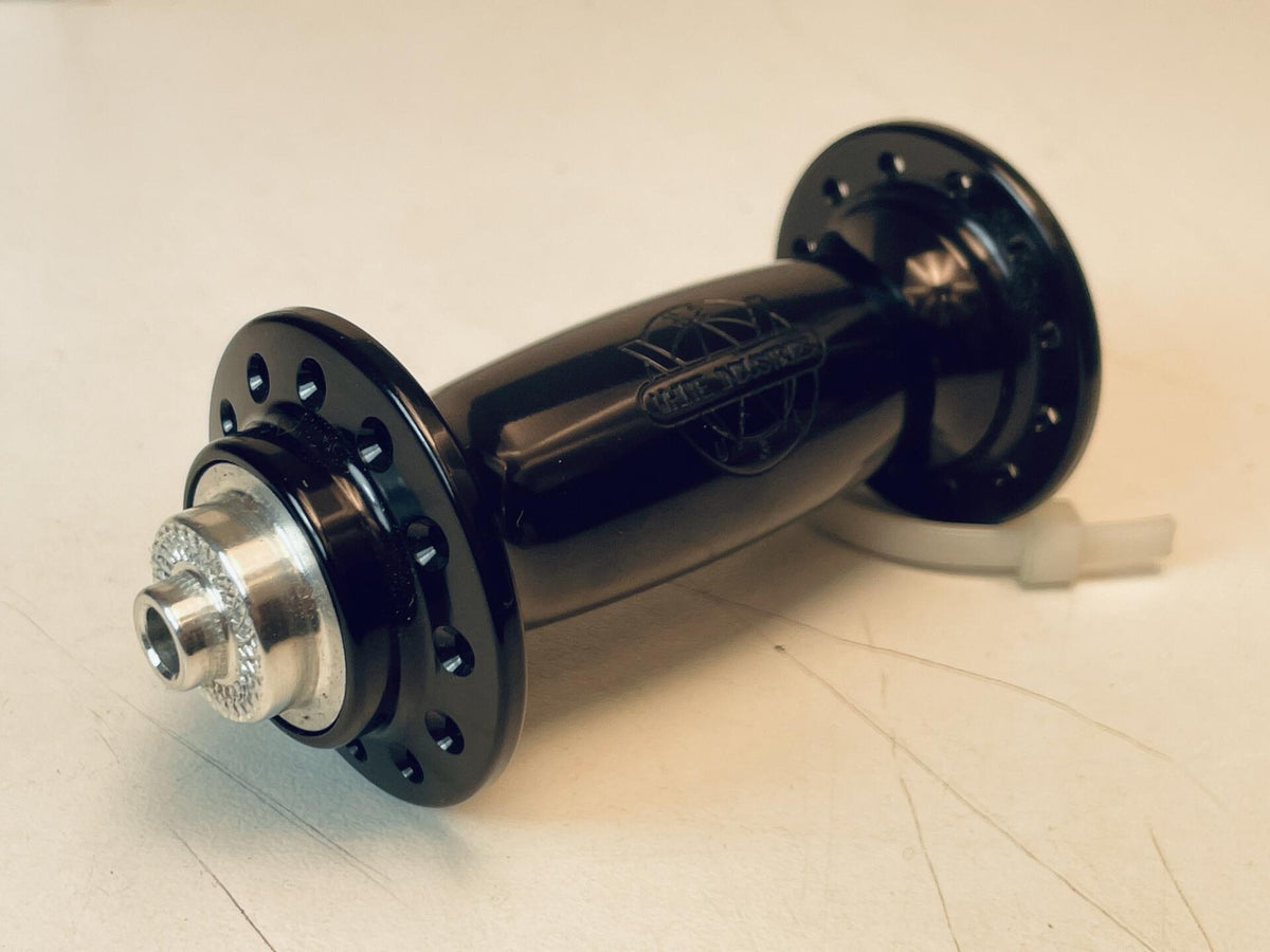 NOS White Industries H2 Front Road Hub 24h 100 x 9mm QR Black Anodized 2