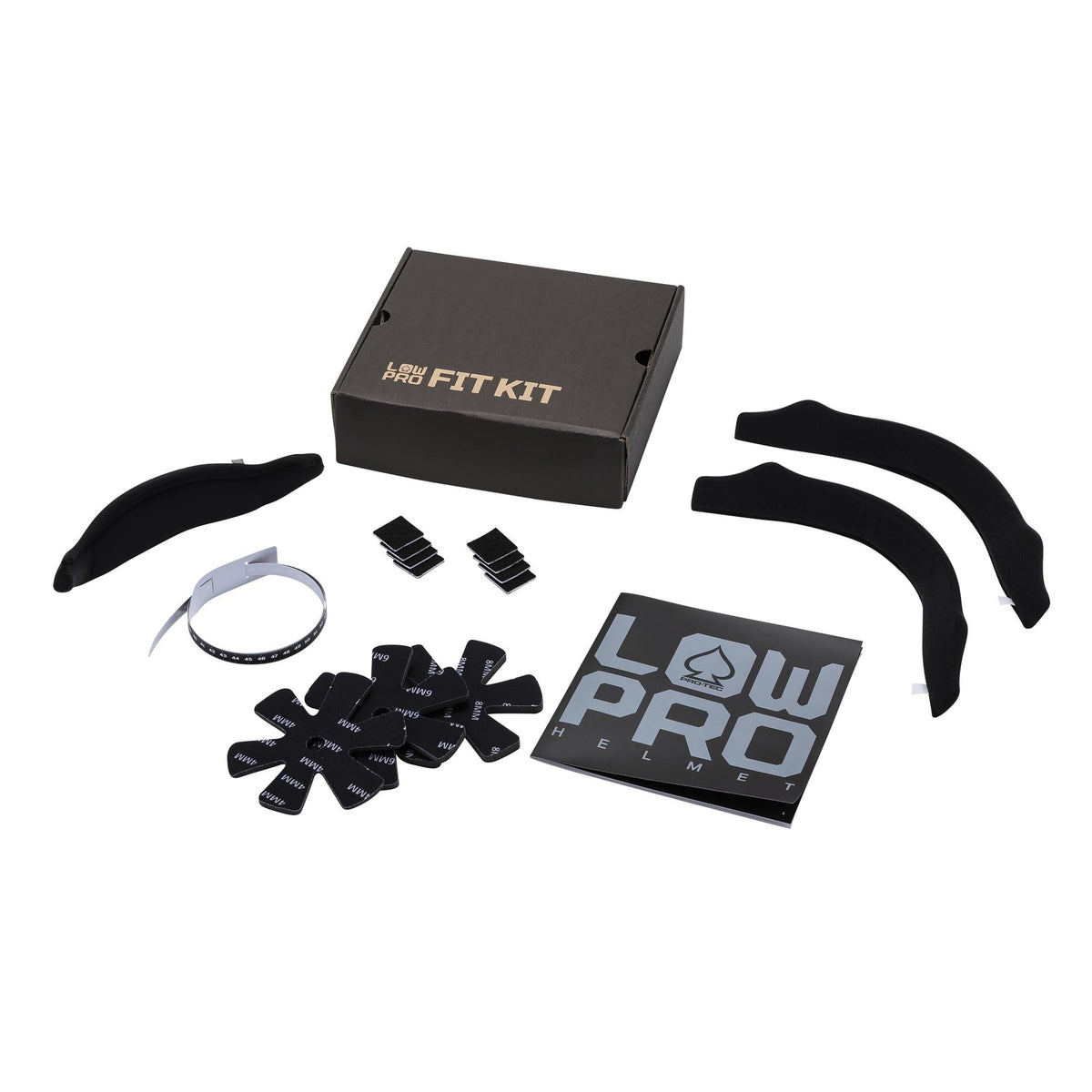Pro-Tec Low Pro Certified Helmet - MATTE BLACK, L/XL (Large/X-Large) 4