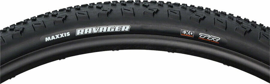 Maxxis Ravager Tire 700x40 Tubeless Folding Black Dual SilkShield 1