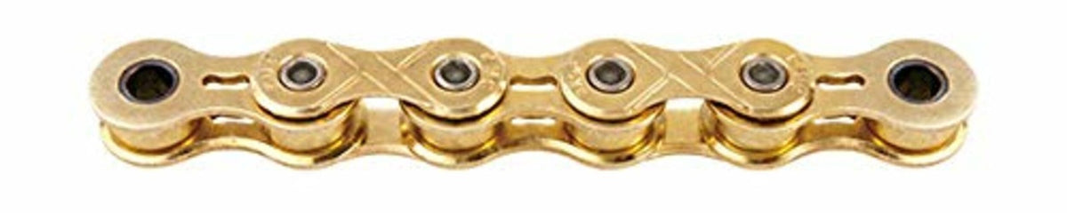 KMC e101 E-Bike Chain - Single Speed 1/2 x 1/8" 112 Links Gold 4