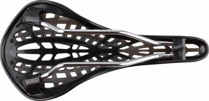 Tioga Spyder Stratum Saddle Chromoly Rails Black/Black Smoke Cover 3