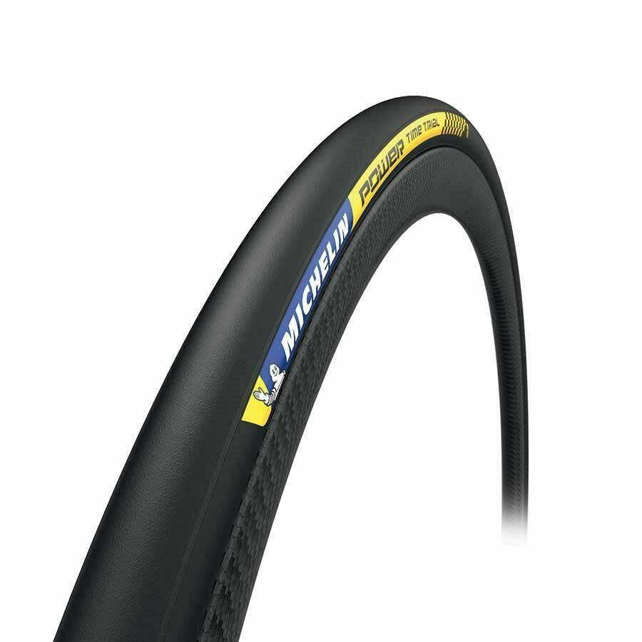 Michelin Power Time Trial Tire 700x23C Folding Clincher Race-2 3x180TPI Black 1