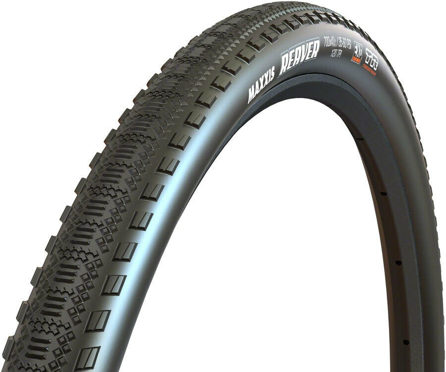 Maxxis Reaver Tire 700x40 DC/EXO/TR Black Dual Compound EXO Tubeless Ready 1