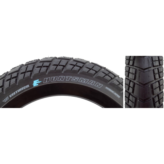 Vee Tire Co E-Huntsman Fat Bike Tire 20x4.0 Black OverRide Tech EBIKE50 Wire 1
