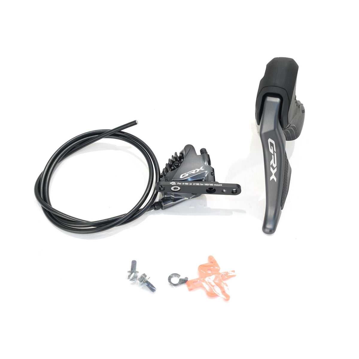 Shimano GRX ST-RX815 Di2 Hydraulic Brake Lever Set Left Right BR-RX810 Calipers 1