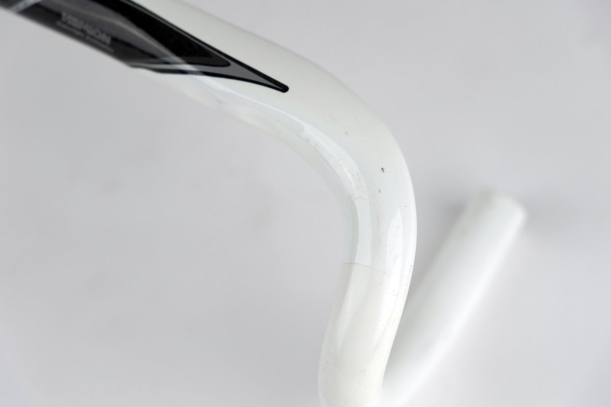 RavX Hemion Carbon Fiber Road Drop Handlebar 31.8 42cm // White 3