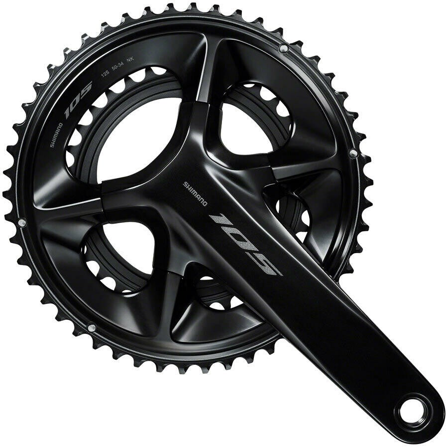 Shimano 105 FC-R7100 Crankset - 170mm 12-Speed 50/34t 110 Asymmetric BCD 1