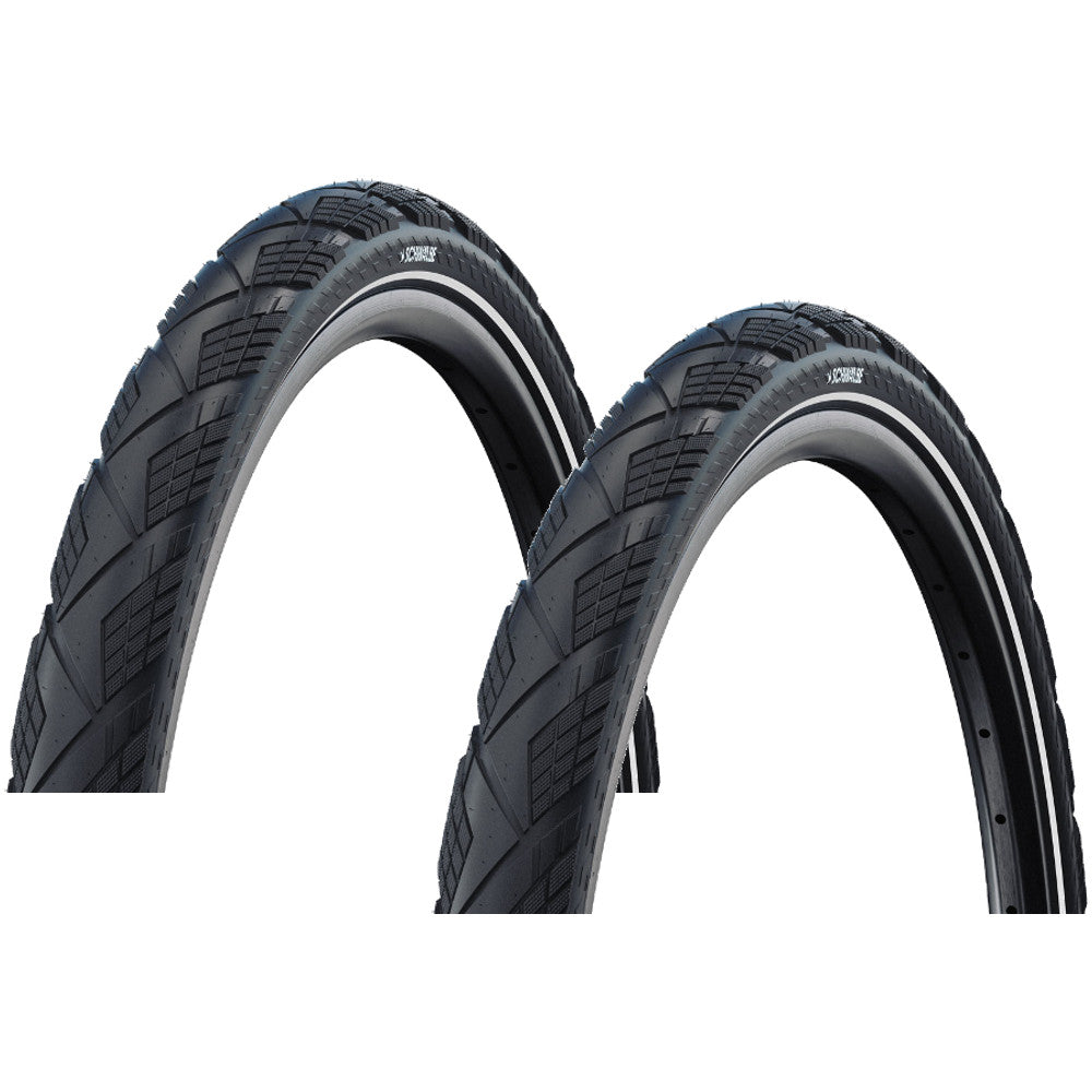Schwalbe Marathon Efficiency 26" Clincher Tires - E-Bike Ready, RaceGuard, Addix 1