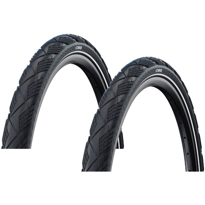 Schwalbe Marathon Efficiency 26" Clincher Tires - E-Bike Ready, RaceGuard, Addix 1