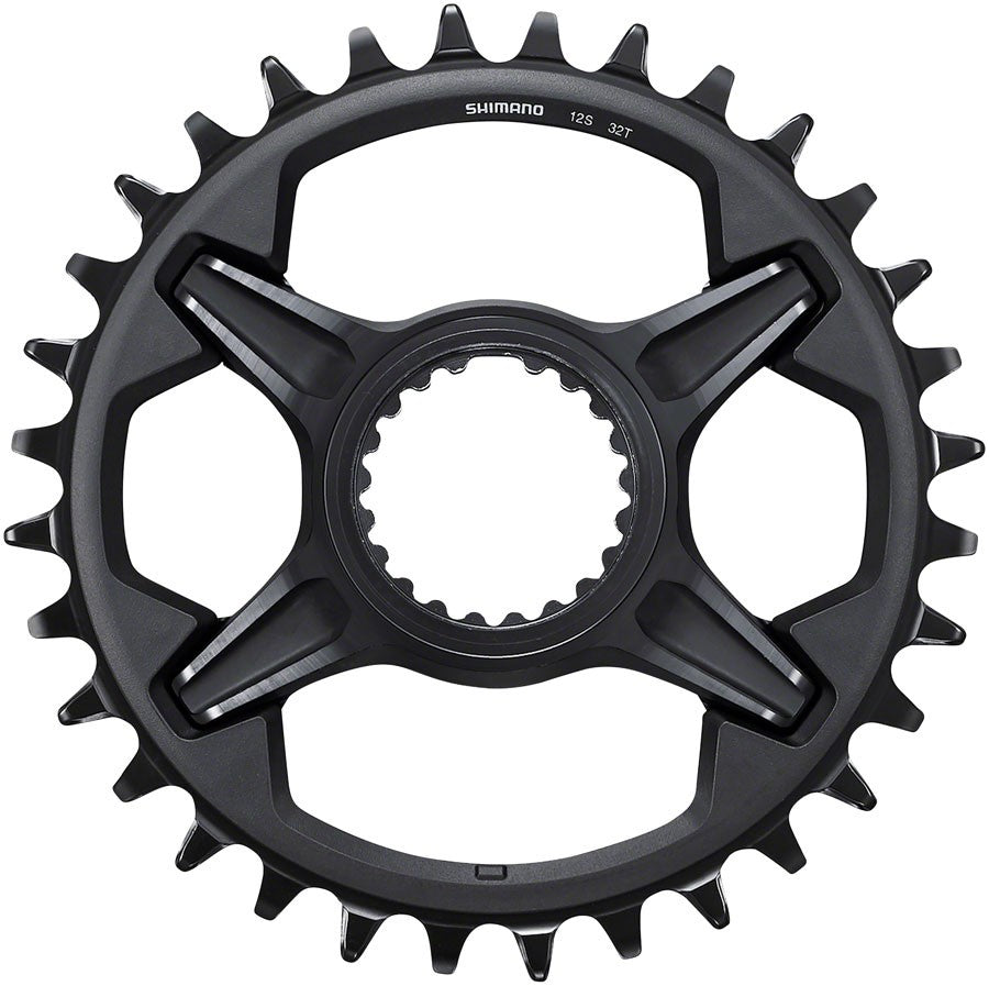 Shimano XT SM-CRM85 32t 1x Chainring for M8100 and M8130 Cranks, Black 1