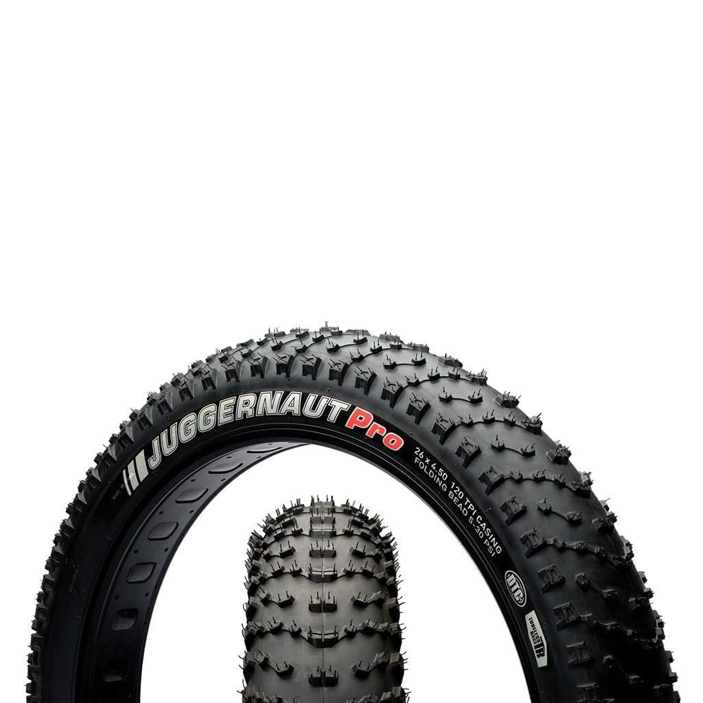 KENDA Juggernaut Elite Tire - 26 x 4.00, Clincher, Folding, Black, 60tpi 1