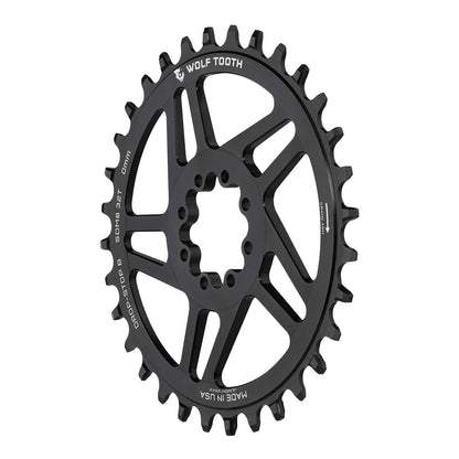 Wolf Tooth Direct Mount Chainring 28T Drop-Stop B for SRAM 8-Bolt Cranksets 3mm 5