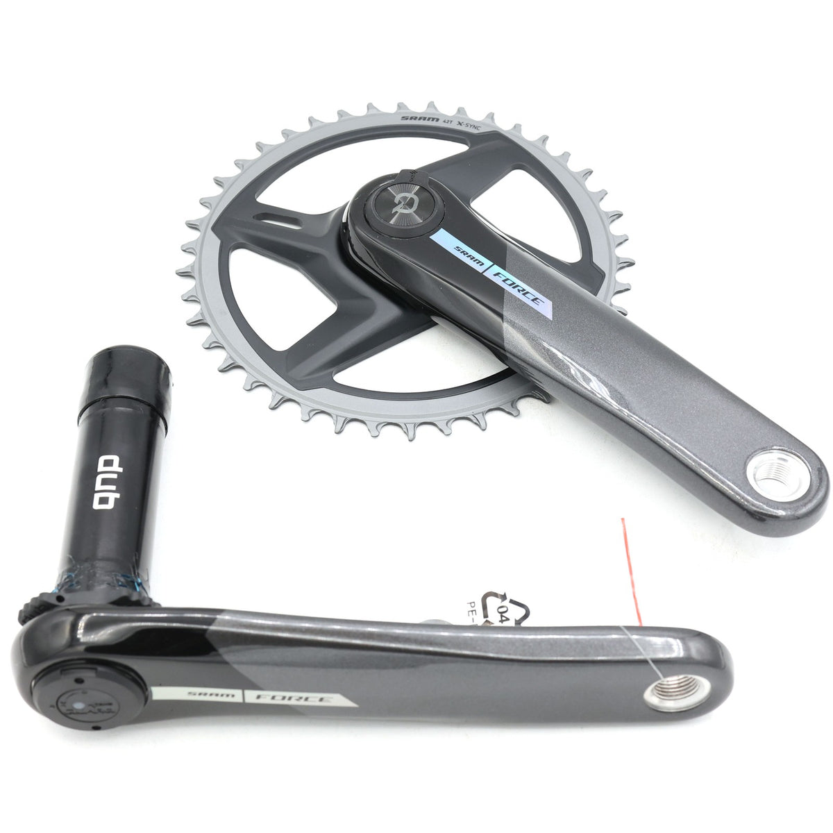 SRAM Force 1 AXS D2 DUB Power Meter Crankset 172.5mm 42T 1