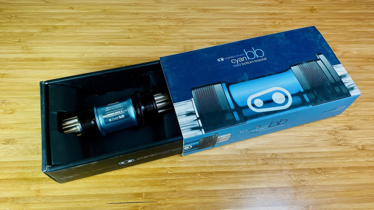 NOS crankbrothers cyanBB ISIS Bottom Bracket 108mm 68-73mm 220g 1