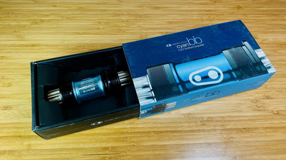 NOS crankbrothers cyanBB ISIS Bottom Bracket 108mm 68-73mm 220g 1