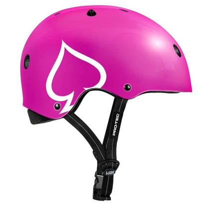 PRO-TEC LOW PRO CERTIFIED HELMET GLOSS PINK XS/SM 2