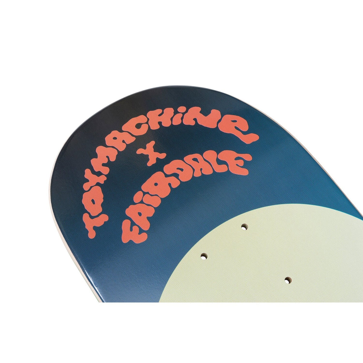 Fairdale x Toy Machine Skatedeck 8.5" - Red/Blue/Gray Limited Edition 2