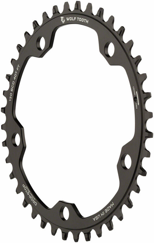Wolf Tooth Components 130 BCD Road and Cyclocross Chainring - 38t 5-Bolt 1