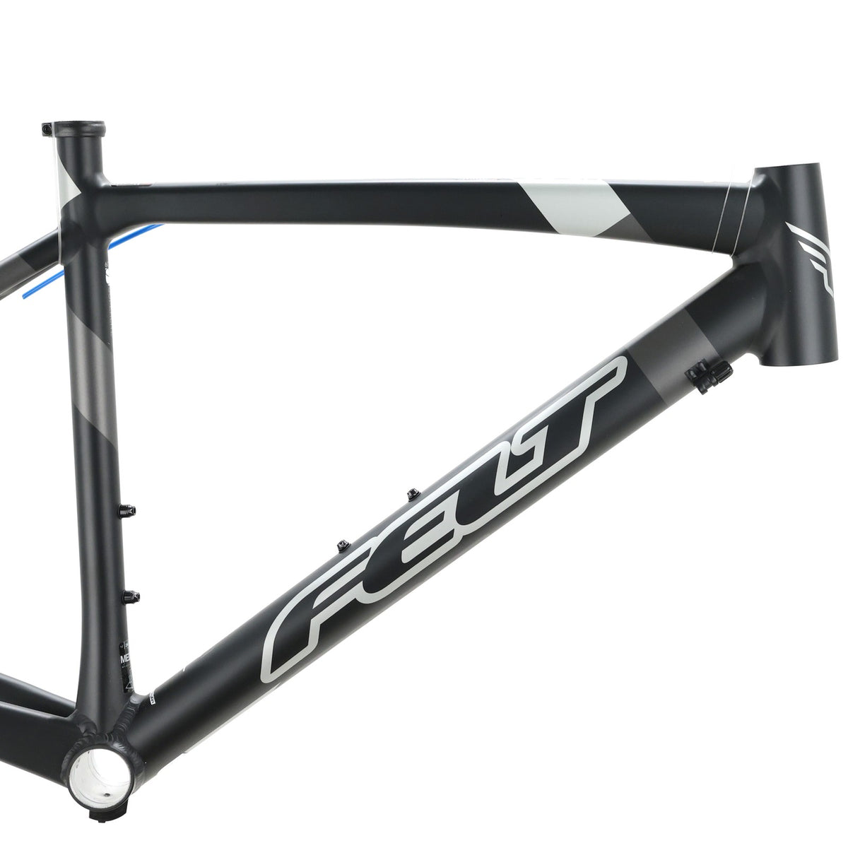 Felt ZW A Women's Road Frame 47cm Gloss Black Aluminum 130mm Bare Frame 5